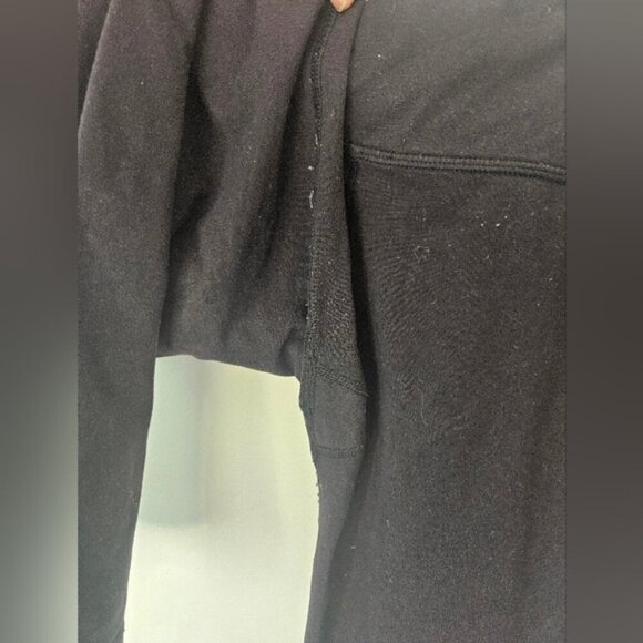 Lululemon Astro Heathered Pant. Black Grey Cross Cross. Size 4 - Picture 7 of 15